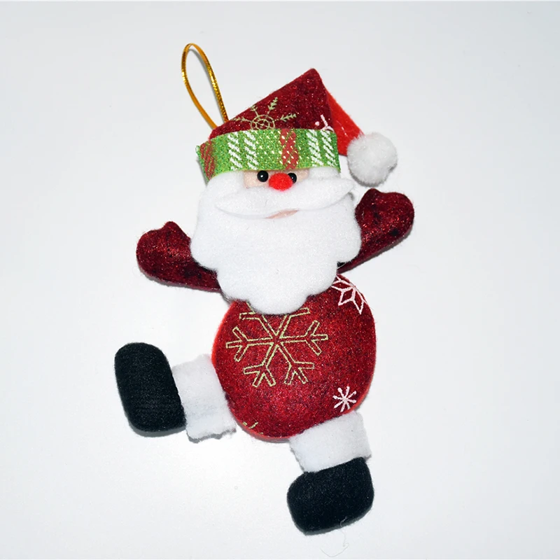 Рождественские украшения для дома Подвески navidad Рождественские елочные украшения Висячие куклы Ремесло Декор Поставщик детский подарок sd206 - Color: 4