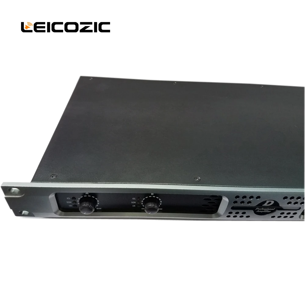 Leicozic DX2250 400 Вт усилитель RMS класса d усилитель 1u сценический аудио усилитель мощности Профессиональные аудио усилители коммутационные усилители