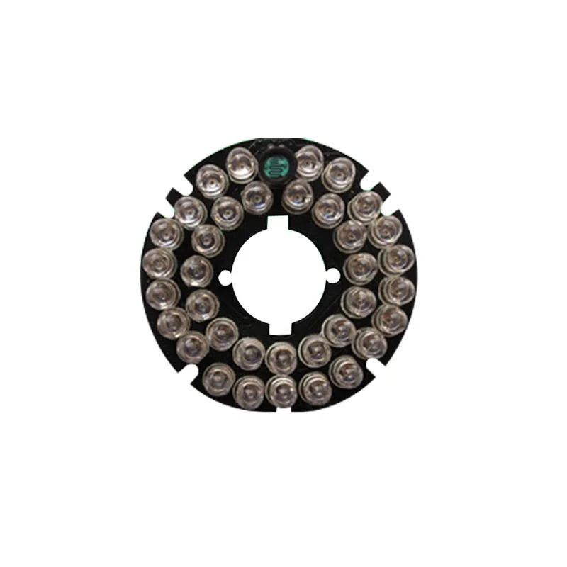 10X 36leds F5 850nm 12В вход stong свет ИК Инфракрасная Светодиодная лампа доска для камеры