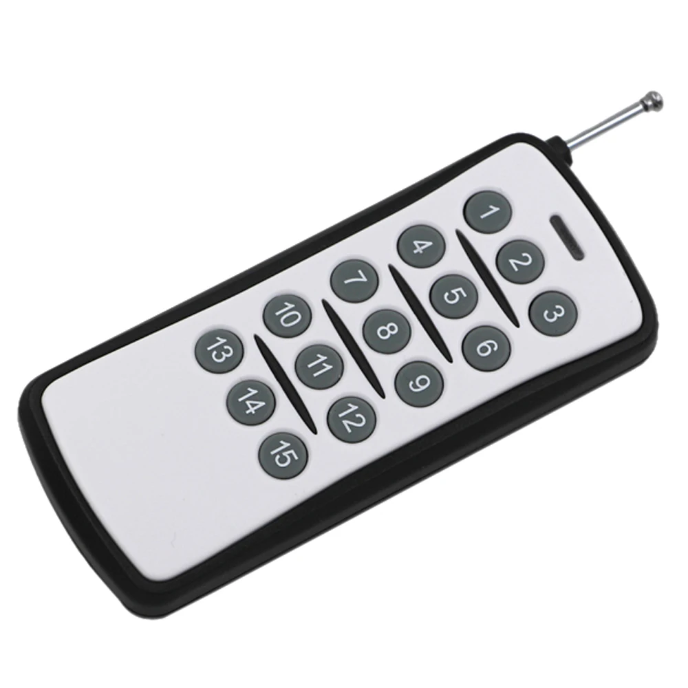 15 CH Channels 15CH RF Wireless Remote Control 315/433 MHz Transmitter Fixed Code PT2262 | Обустройство дома