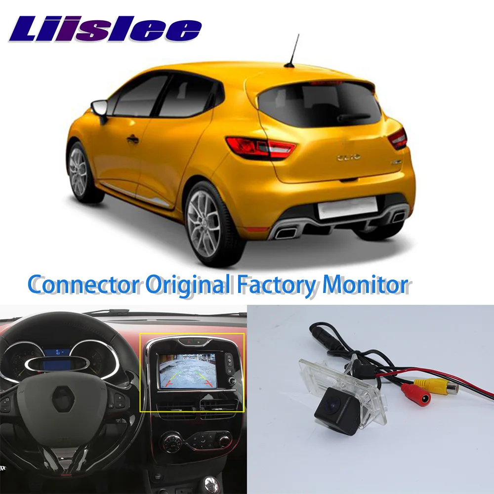 Высококачественная задняя камера заднего вида LiisLee для Renault Clio 4 IV 2012 ~ 2018
