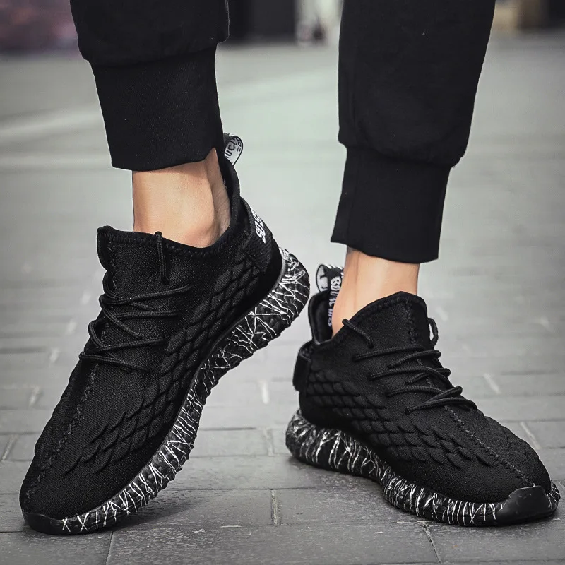 Мужская повседневная обувь модные кроссовки дышащая Zapatos Hombre удобные мужские на