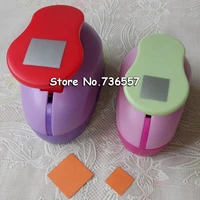 11mm 18mm square shape eva foam punches paper punch for greeting card handmade diy scrapbooking craft punch machine