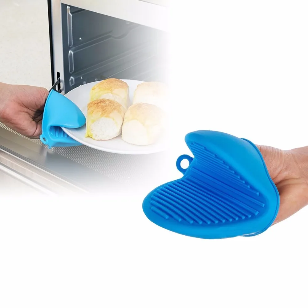 3 шт. термостойкие силиконовые мини варежки для кухни|Перчатки и рукава духовки| |