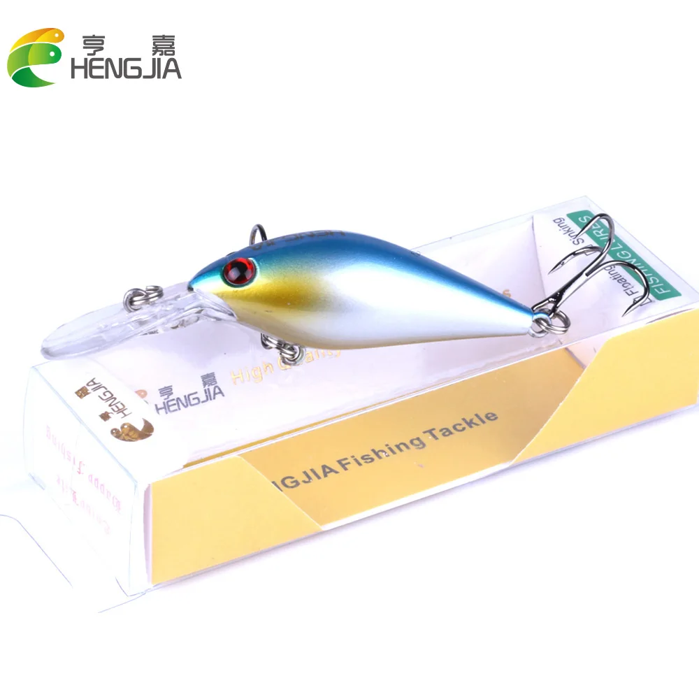 HENGJIA 6 шт. хорошие рыболовные приманки Minnow Профессиональное качество Penceil 8 см 8,5 г модель Горячие кренкбейты приманки Поппер CB042