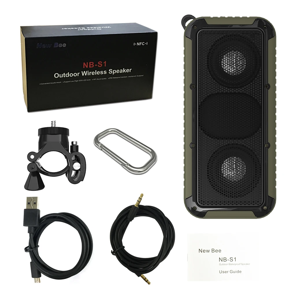 Новый пчелиный динамик s беспроводной Bluetooth открытый переносной