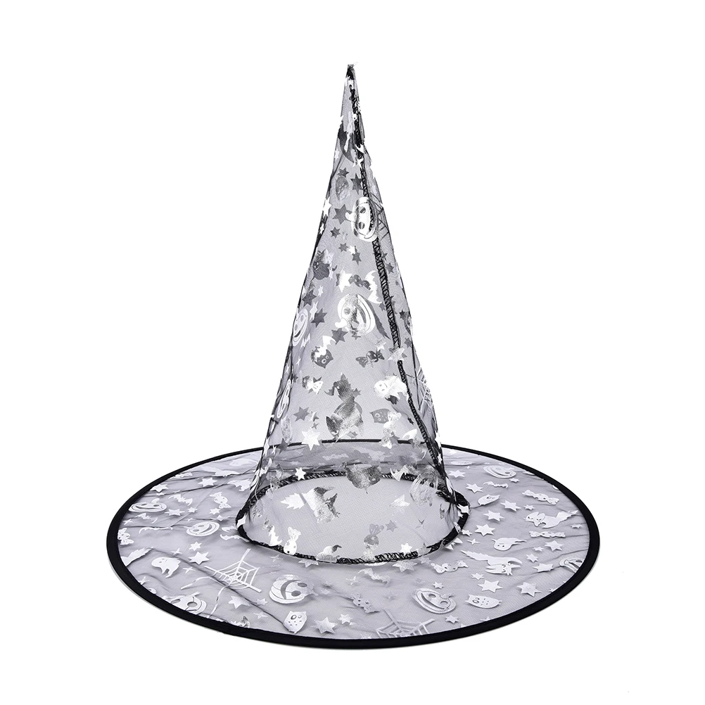 HENGHOME 1 шт Хэллоуин поставки вечерние шляпы дети взрослые женщины ведьма шляпа для Аксессуары для костюмов на Хэллоуин случайный цвет