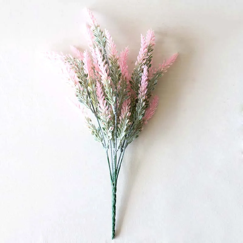 Лучший искусственный цветочный горшок с имитацией лаванды для украшения сада