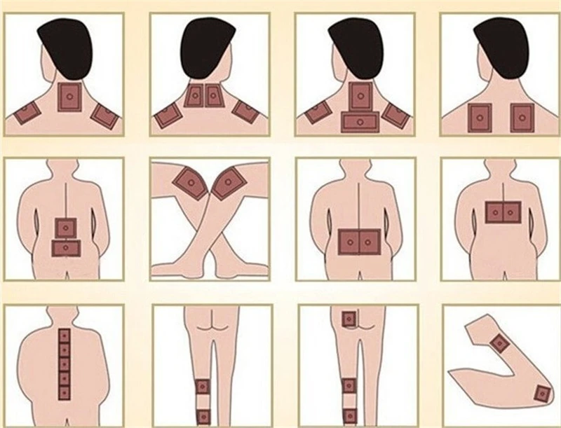 9 листов тигровый бальзам пластырь медицинский для снятия боли теплое лечение RD