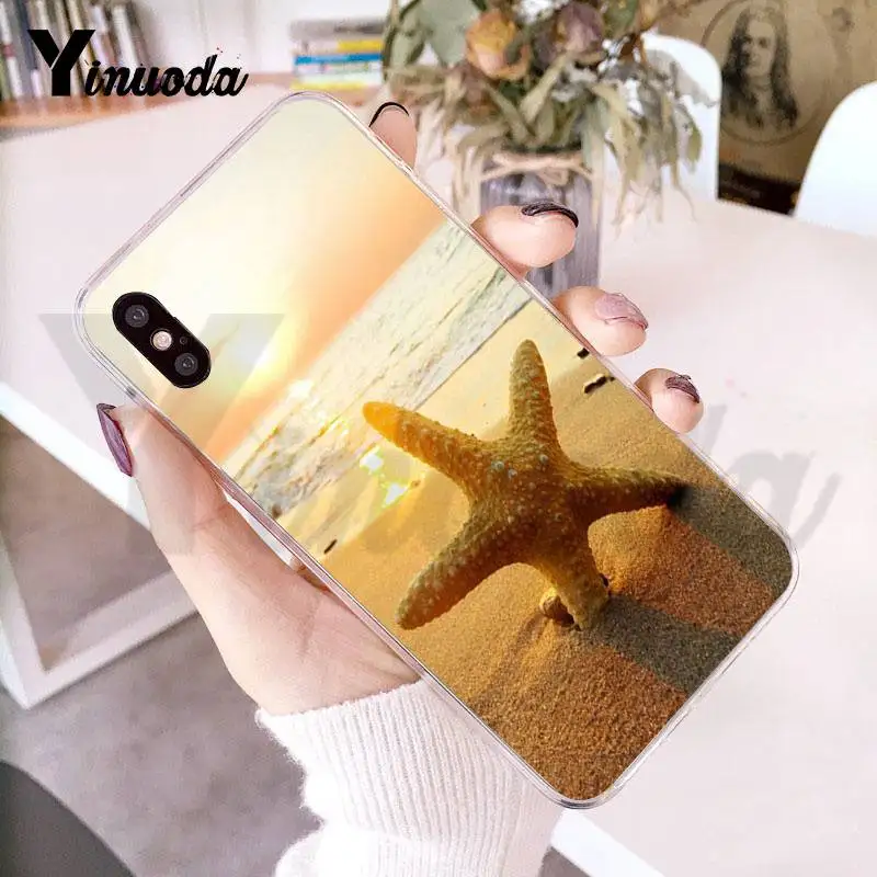 Чехол Yinuoda для iphone 7 6 X чехол летнего пляжа гавайской алохи морского океана