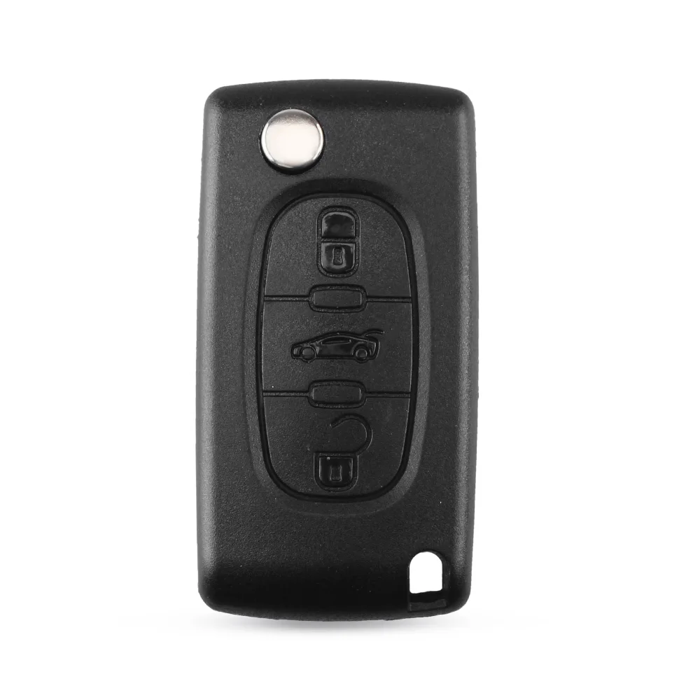 DANDKEY CE536 VA2 3 кнопки флип дистанционного ключа автомобиля оболочки чехол для CITROEN C3