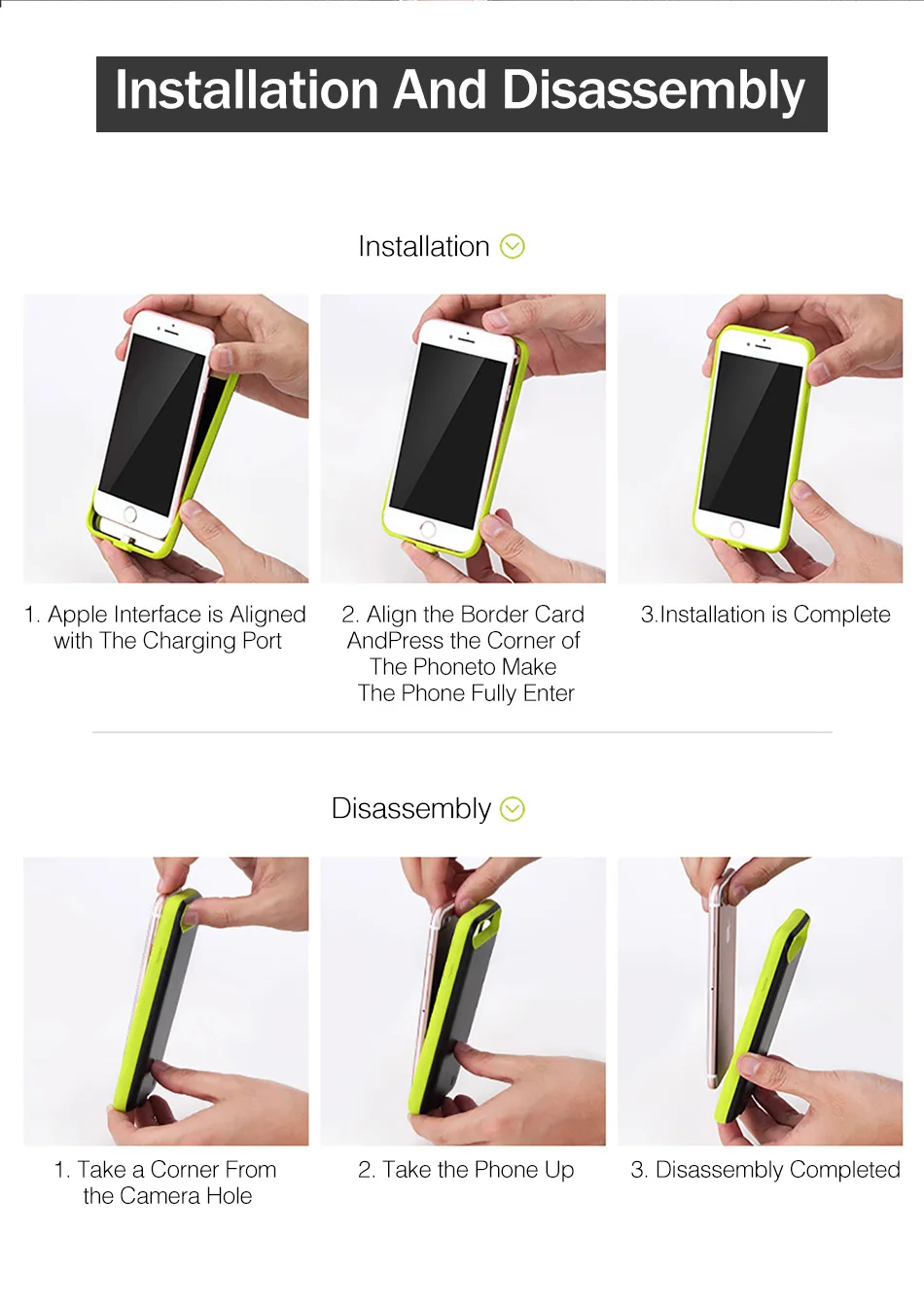 Чехол ROCK для iphone 7, аккумулятор, 2500 мА/ч, внешний аккумулятор, чехол, ультра тонкий, Внешнее зарядное устройство для iphone 7 plus, 3650 мА/ч, чехол