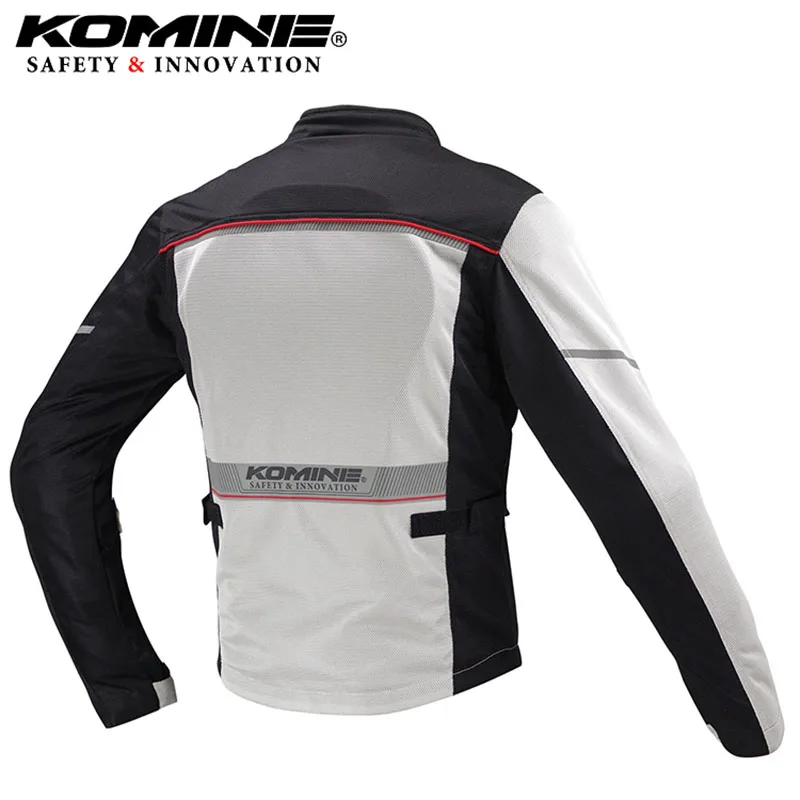 Komine японская оригинальная Мужская мотоциклетная куртка для езды на мотоцикле дышащая мотоциклетная Защитная Экипировка летняя Броня