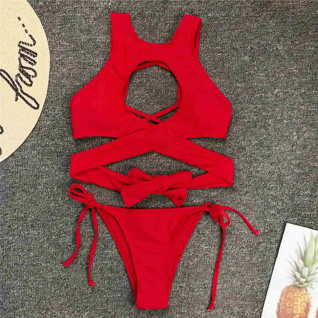 3 цвета, бикини, женская одежда для плавания, женский купальный костюм, комплект бикини из двух предметов, Бразильский купальный костюм V1507