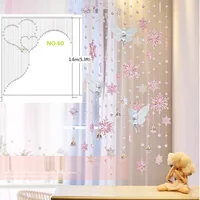 finished curtain 46pcs/lot Ice snow angel crystal bead curtain door curtain screen porch partition Christmas decoration NO.60