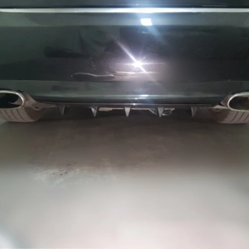 Популярный универсальный нижний задний бампер для губ Диффузор Акулий плавник