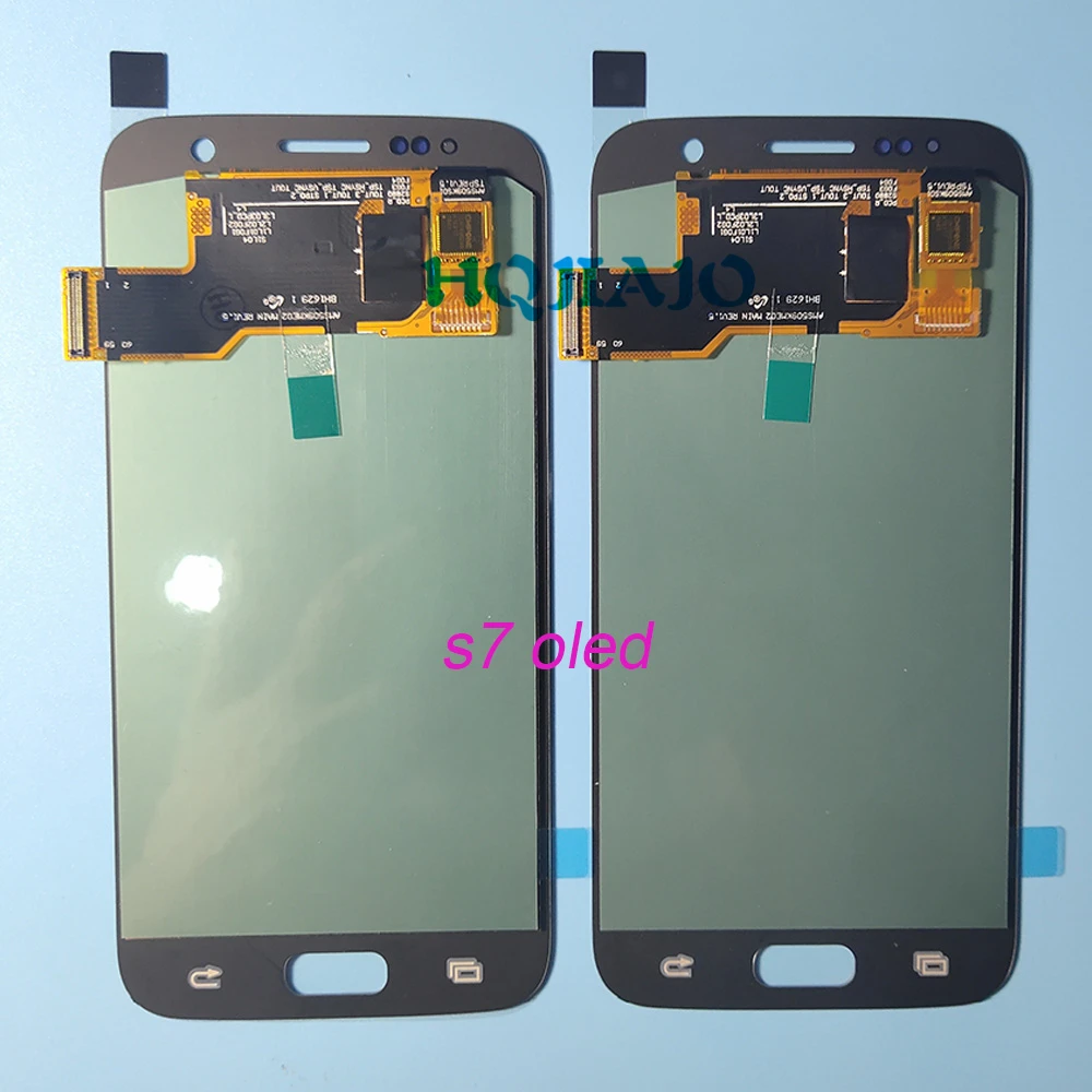 20 шт./лот OLED ЖК-дисплей для SAMSUNG Galaxy S7 G930 G930F ЖК-дисплей сенсорный экран дигитайзер для SAMSUNG S7 G930A G930F SM-G930F