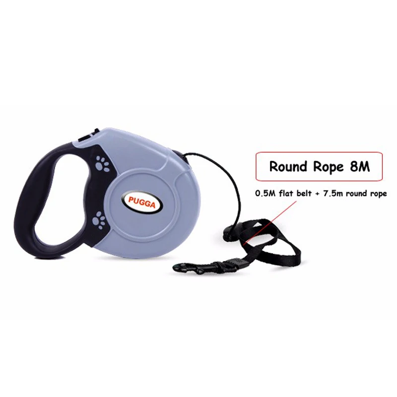 Выдвижной собачий поводок 8 м/5 м нейлоновая шлейка для крупных собак и кошек