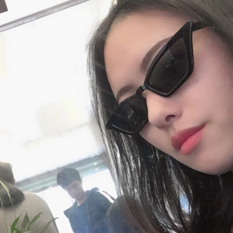 2019 Солнцезащитные очки женские кошачий глаз Роскошные брендовые дизайнерские