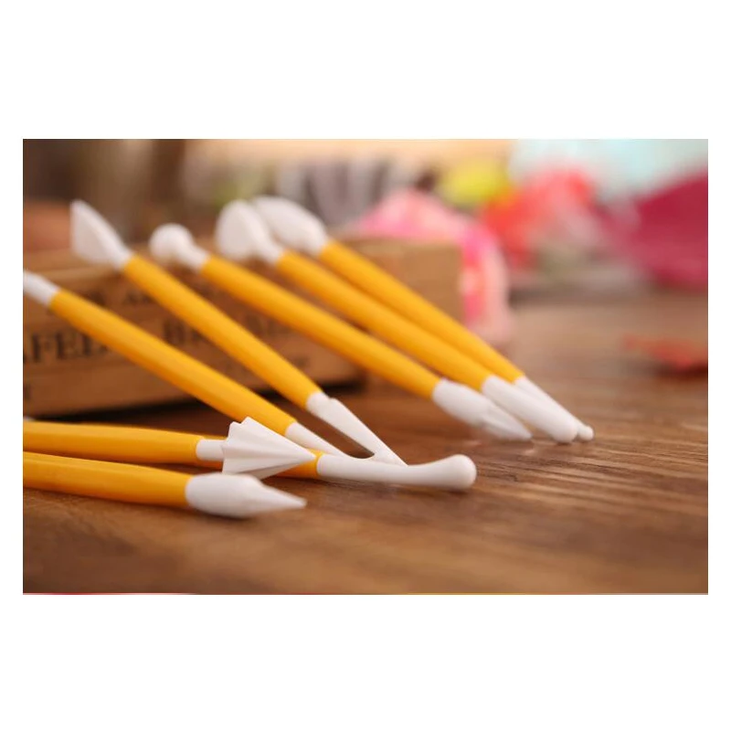 8 шт./компл. ручка для украшения тортов из сахарного дерева множество форм