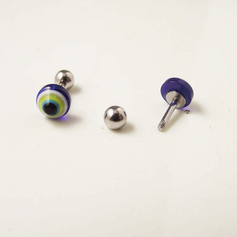 Серьги гвоздики для пирсинга ювелирные украшения ногтей в стиле панк ушной