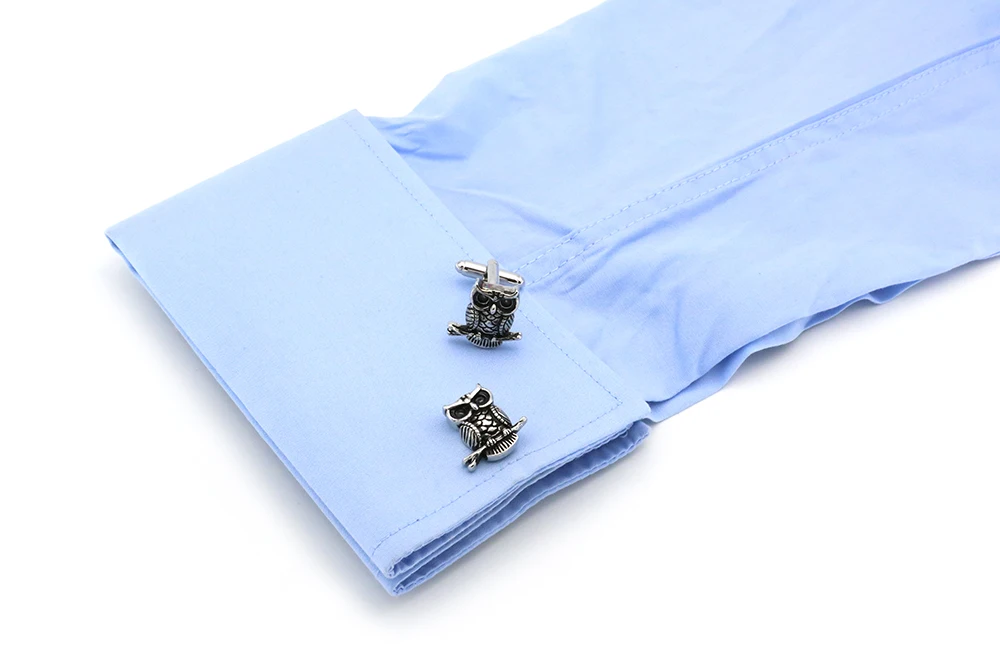 iGame New Arrival Cuff Links Vintage Owl Design Quality Brass Material Fashion Cufflinks Free Shipping | Украшения и аксессуары