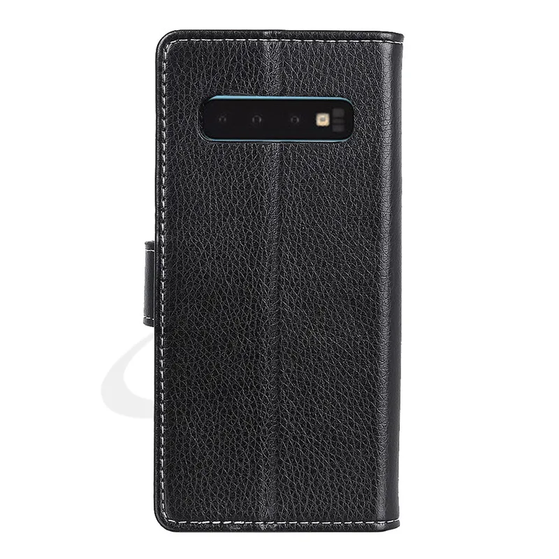 Phone Case For Samsung Galaxy S10 Plus Flip Wallet PU Leather Protective Holster Coque Cover | Мобильные телефоны и
