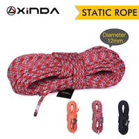 xinda camping rock climbing rope 12mm static rope diameter high strength lanyard safety climbing equipment survival
