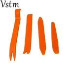 Инструмент VSTM Pry для снятия автомобильной магнитолы красного цвета