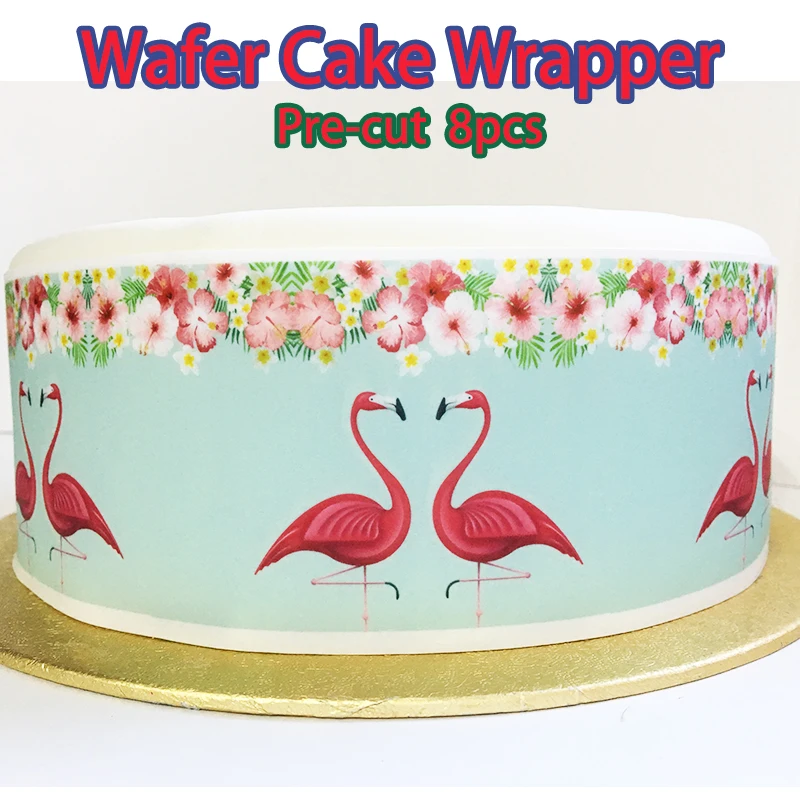 Съедобная Вафля для детской обертки торта на день рождения 8 шт. предварительно
