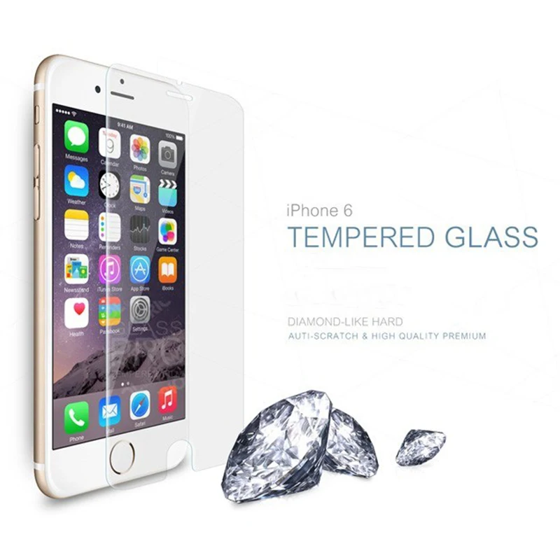 2 шт. Защитное стекло для IPhone 6 S s 7 8 Plus 6splus закаленное Apple I Phone Iphon 6plus 7plus 8plus