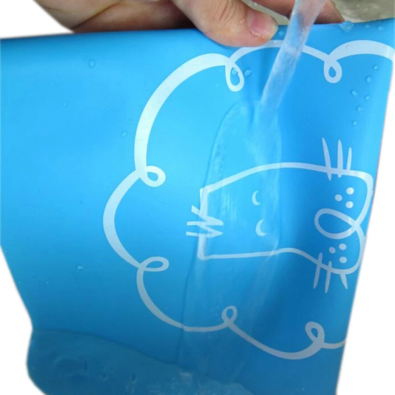 Симпатичная детская Силиконовая подложка для мисок чашек Нескользящая