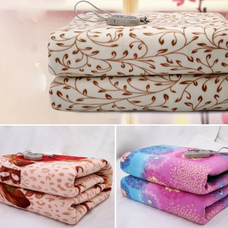 Высококачественное фланелевое одеяло с подогревом электрическое безопасное