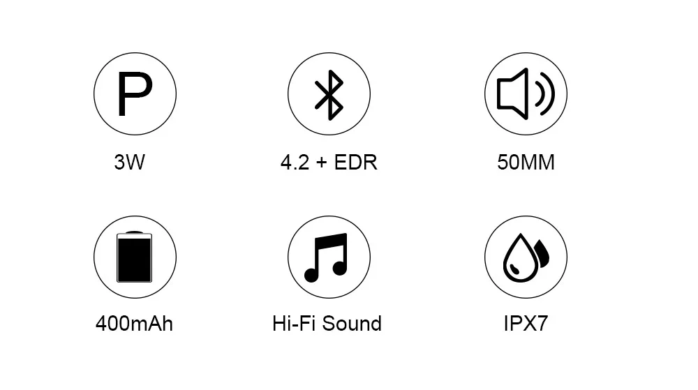 Супер бас портативный Bluetooth динамик s Встроенный микрофон водонепроницаемый Душ динамик для Iphone Mp3 Спорт на открытом воздухе музыкальный плеер
