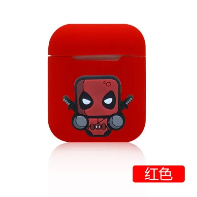 Чехол для беспроводных Bluetooth наушников Hero Cartoon силиконовый чехол Apple AirPods зарядный