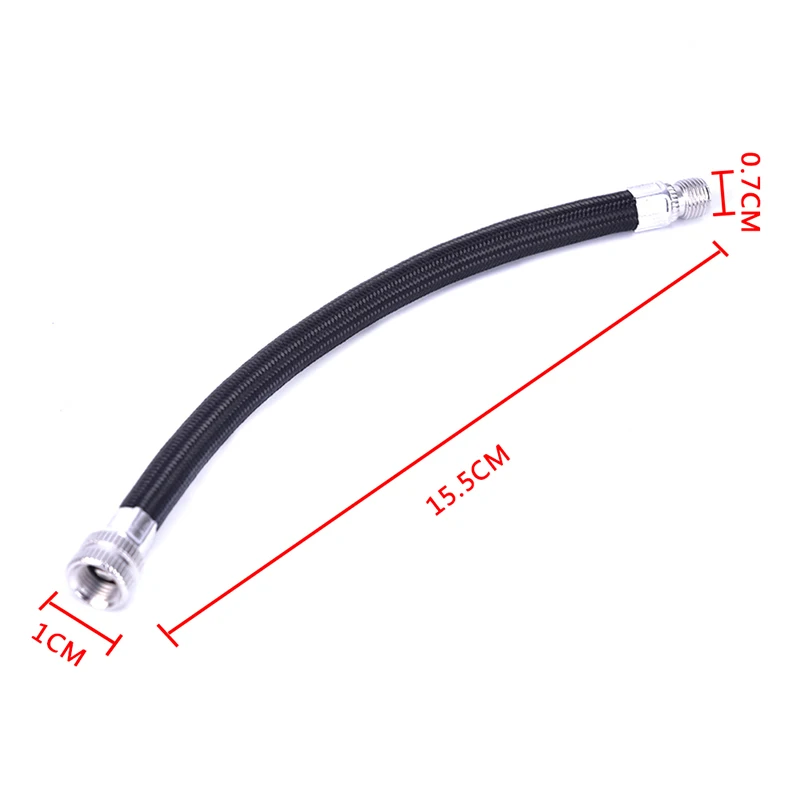 

2019 Hot Sale 1PC Portable Bike Pumping Service Parts Longer Rubber Bicycle Pump Extension Hose Tube Pipe Cord