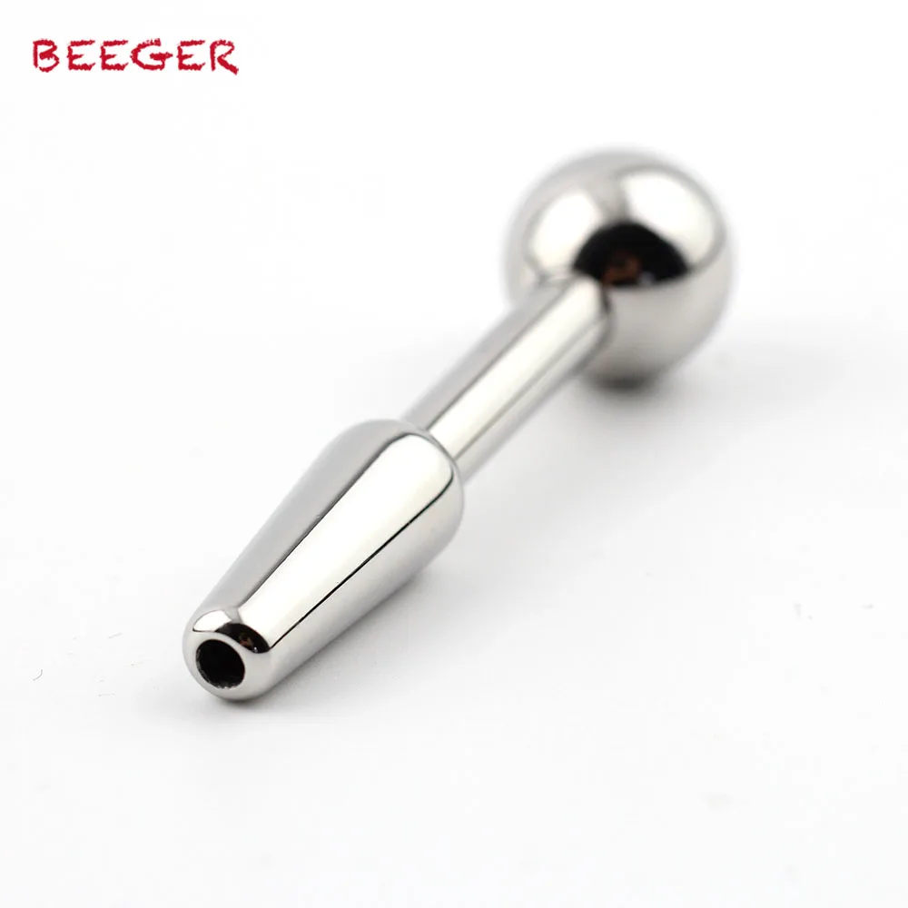 Уретральная вставка BEEGER Chasm из нержавеющей стали диаметр 10 мм Длина 63 уретральные