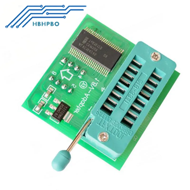 1.8 В адаптер для iPhone или материнской платы SPI FLASH SOP8 DIP8 W25 mx25 Применение на
