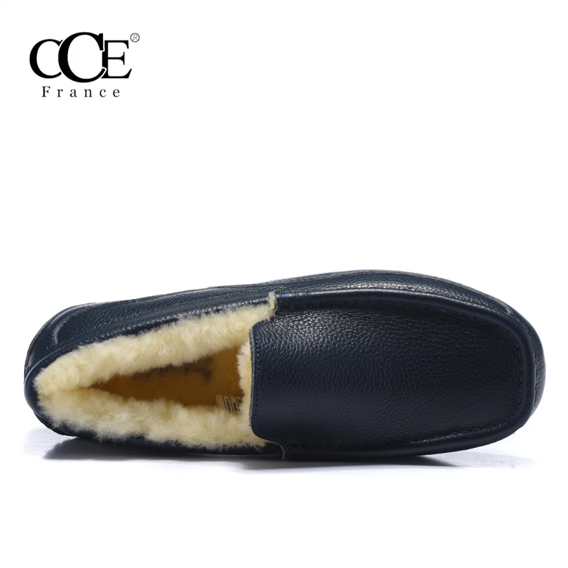 2016 CCE/модные мужские лоферы наивысшего качества из натуральной овечьей шерсти с