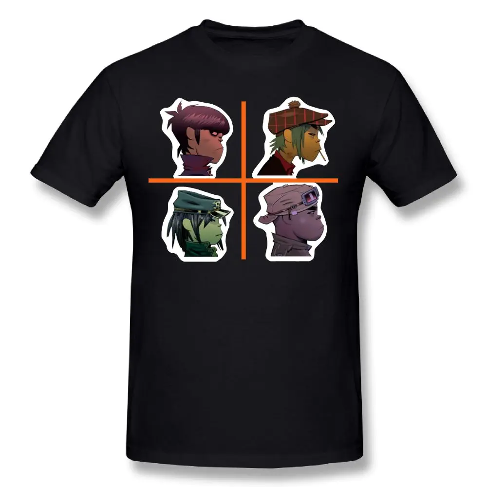 SAMCUSTOM Мужская Персонализированная креативная футболка с 3D принтом Gorillaz футболки
