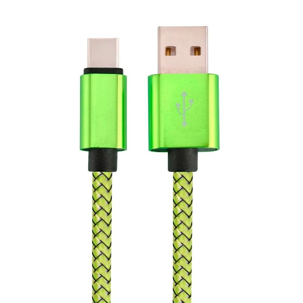 Del 1 м USB-C USB 3 Type C зарядный кабель для зарядки данных ZTE Zmax Pro Z981/Google Pixel XL td908 Прямая