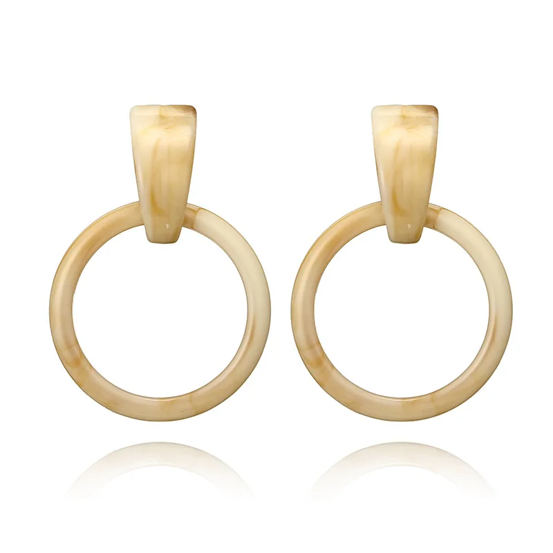 Женские круглые серьги-подвески Find Me модные серьги геометрической формы оптовая