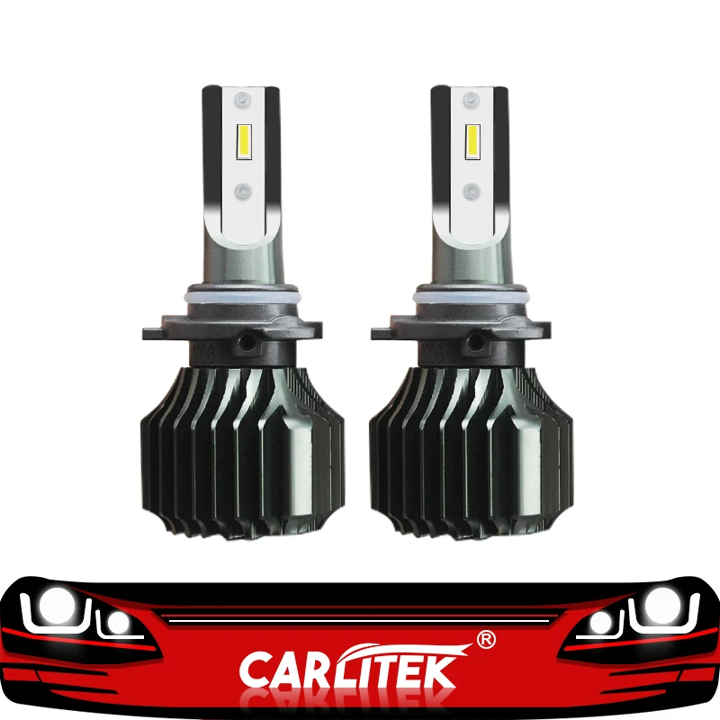 CARLitek 2 шт. HIR2 Led 9012 CSP чип безвентиляторные Автомобильные светодиодные лампы для