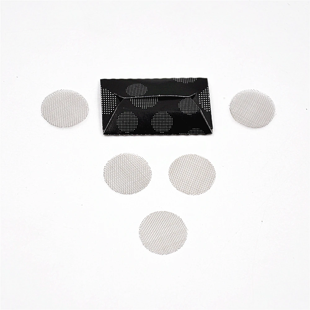 100 шт/20 упаковок/лот нержавеющая сталь металл Табак Курительная трубка экран 17 мм