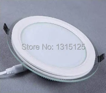 Современный дизайн со стеклом осветительная панель для кухни 12 Вт 160 мм 1 шт./лот