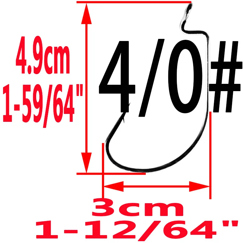 size 4I0 Рыболовные крючки из высокоуглеродистой стали, 50 шт., 8#6#4#2#1#1/0# до 5/0# крючковый крючок, приманка, червь, Pesca для мягкой приманки, снасти, аксессуары - Цвет: size 4I0