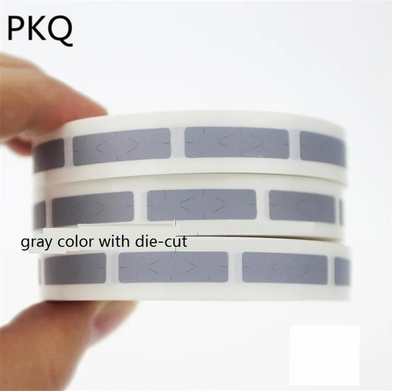 1000pcs/Pack 20 Sizes Gray Scratch Off Sticker For Secret Code Manual Hand Made Scratched stripe Card Film 5x15mm/10x20mm/8x30mm