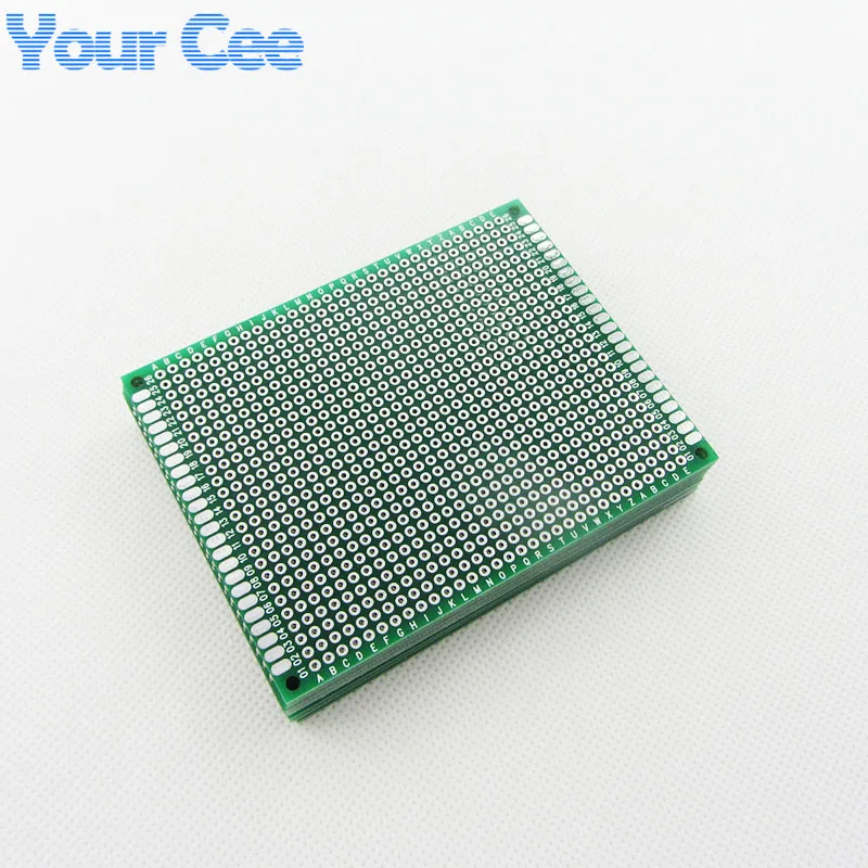 7x9см двухсторонний Прототип pcb 7*9 см Универсальный Макет для Arduino 2 54 мм