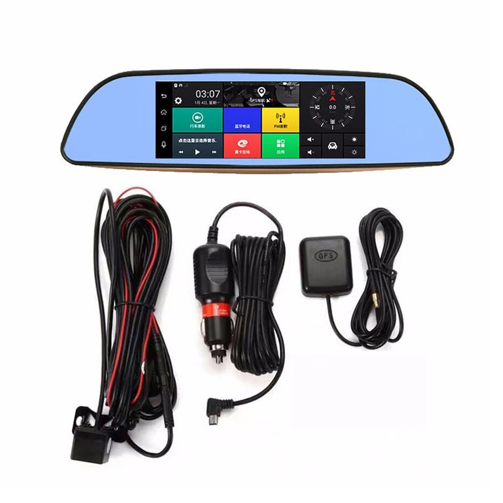 Dashcam DVR Автомобильный видеорегистратор Даш Cam РЕГИСТРАТОР Авто двойной Камера