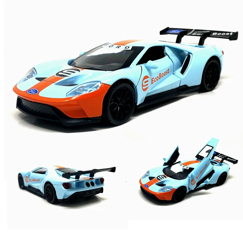 Модель Ford GT с высокой имитацией масштаб 1:32 модель автомобиля из сплава 3 открытые